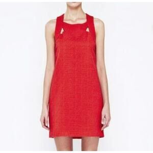 Cop. Copine red textured dress